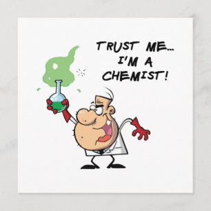 Trust Me, I'm a Chemist Invitation