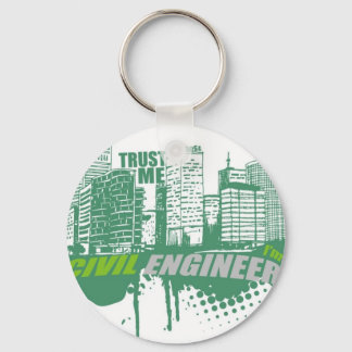 Trust Me I'm A Civil Engineer 2 Keychain