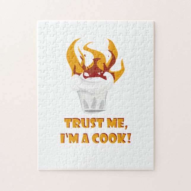 Trust me i'm a cook! jigsaw puzzle (Vertical)