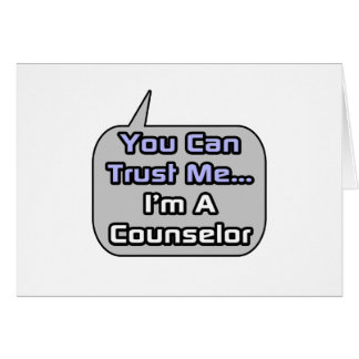Trust Me .. I'm a Counsellor