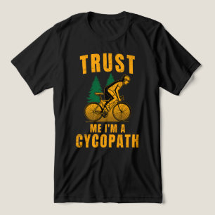 Trust me I'm A Cycopath bike lover Tri-Blend Shirt
