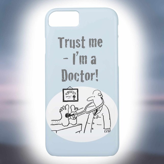Trust Me - I'm a Doctor! Funny Cartoon Case-Mate iPhone Case (Creator Uploaded)