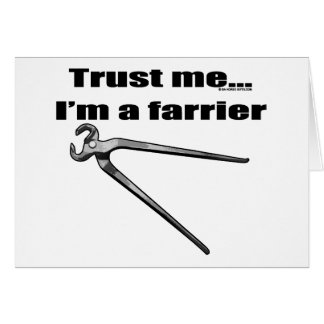 Trust me I'm a farrier.