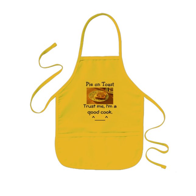 Trust me, I'm a good cook. ^___^ Kids Apron (Front)