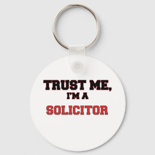 Trust Me I'm a My Solicitor Keychain