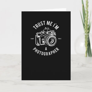 Trust me i'm a Photographer Card