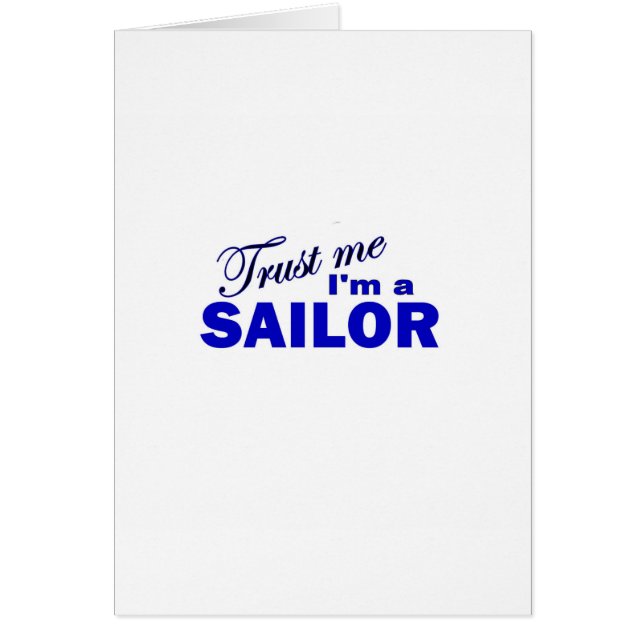 Trust Me I'm a Sailor (Front)