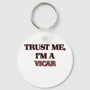 Trust Me I'm A VICAR Keychain
