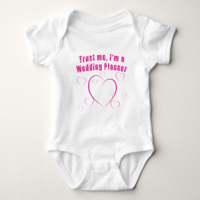 Trust Me I'm a Wedding Planner T-Shirt (Front)