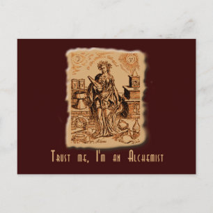 Trust Me I'm an Alchemist! Postcard