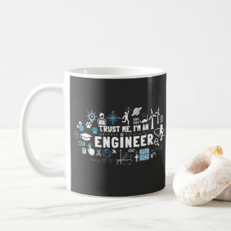 TRUST ME, I'M AN ENGINEER feat Maxwell equations Coffee Mug