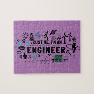TRUST ME, I'M AN ENGINEER feat Maxwell equations Jigsaw Puzzle