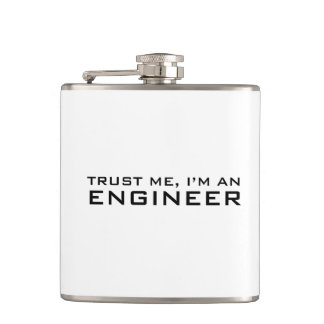 Trust me, i'm an engineer hip flask