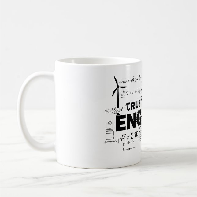 Trust Me I'm An Engineer Mug (Left)