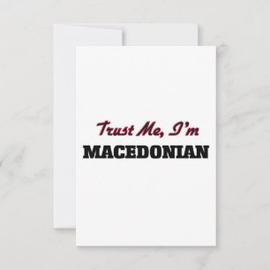 Trust me I'm Macedonian