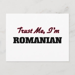Trust me I'm Romanian Postcard