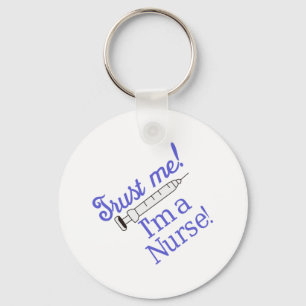 Trust Me Keychain