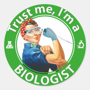 Trust me logo Sticker W/O quote marks