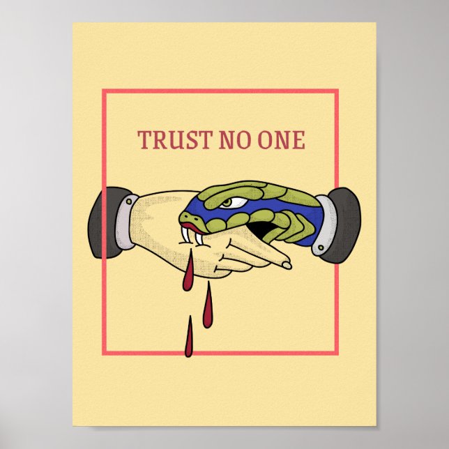 Trust No One Poster (Front)