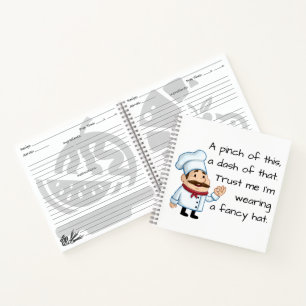 Trust the Chef Funny Poem Notebook