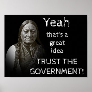 Trust The Government Poster