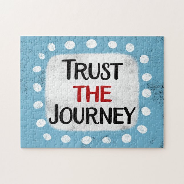 Trust The Journey Jigsaw Puzzle (Horizontal)