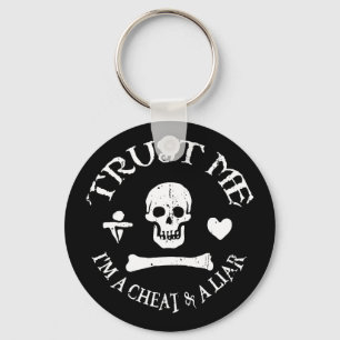Trust the Pirate Keychain