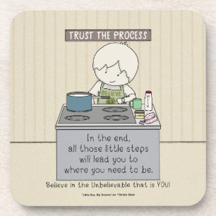 Trust the Process Coaster