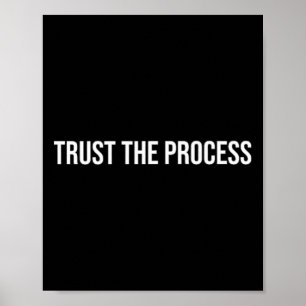 Trust The Process, Mental Health Therapy _1 Poster