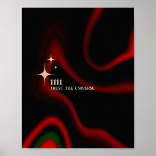 Trust the universe poster