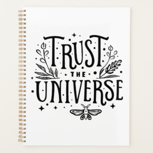 Trust the universe witchy planner