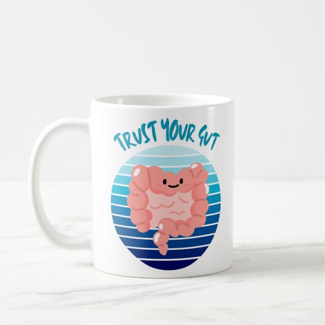 Trust your gut Gastro squad Coffee Mug (Left)