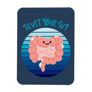 Trust your gut Gastro squad Magnet
