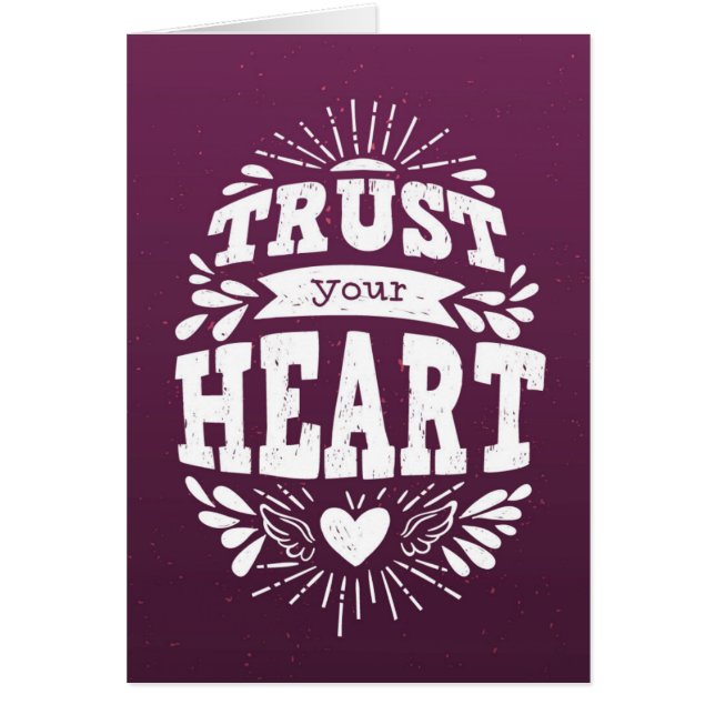 Trust Your Heart (Front)