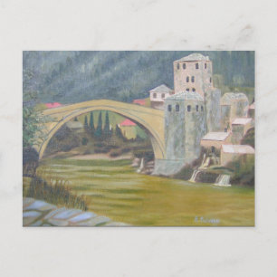 Trust Your Instincts Bridge Postcard
