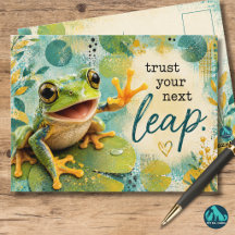Trust Your Next Leap Motivational Quote