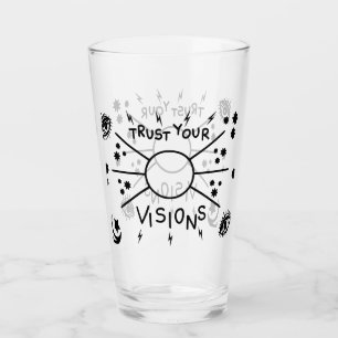 Trust Your Visions Glass Cup