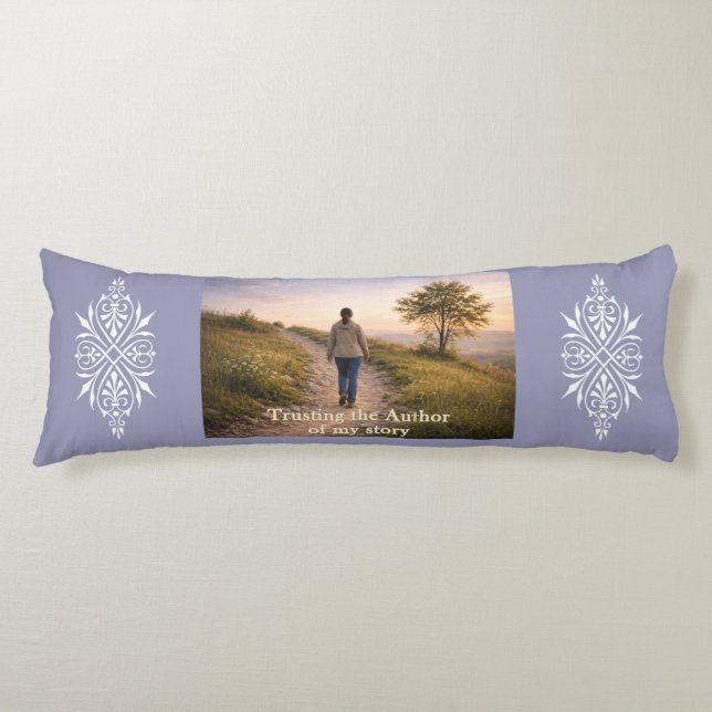 Trusting the Author Body Pillow (Front)