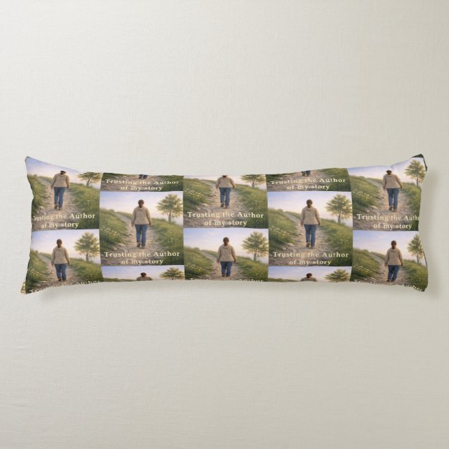 Trusting the Author Body Pillow (Front)