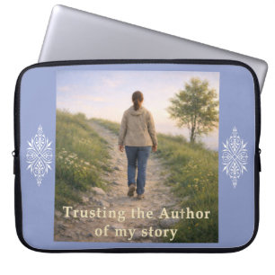 Trusting the Author Laptop Sleeve