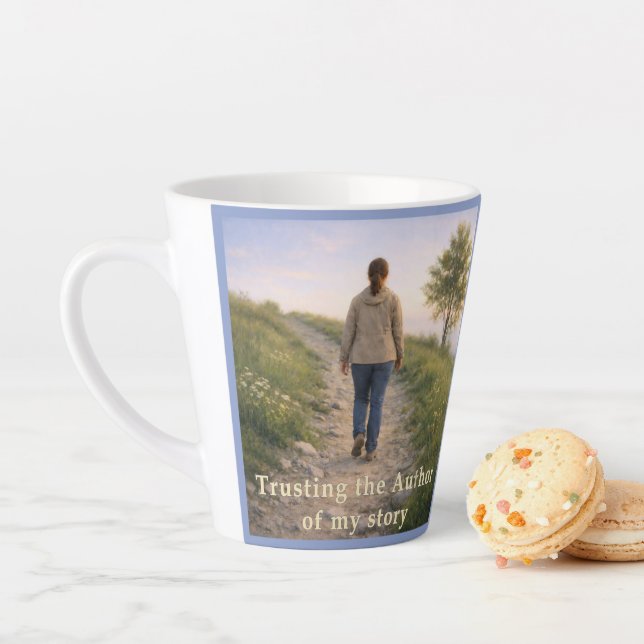 Trusting the Author Latte Mug (In Situ)