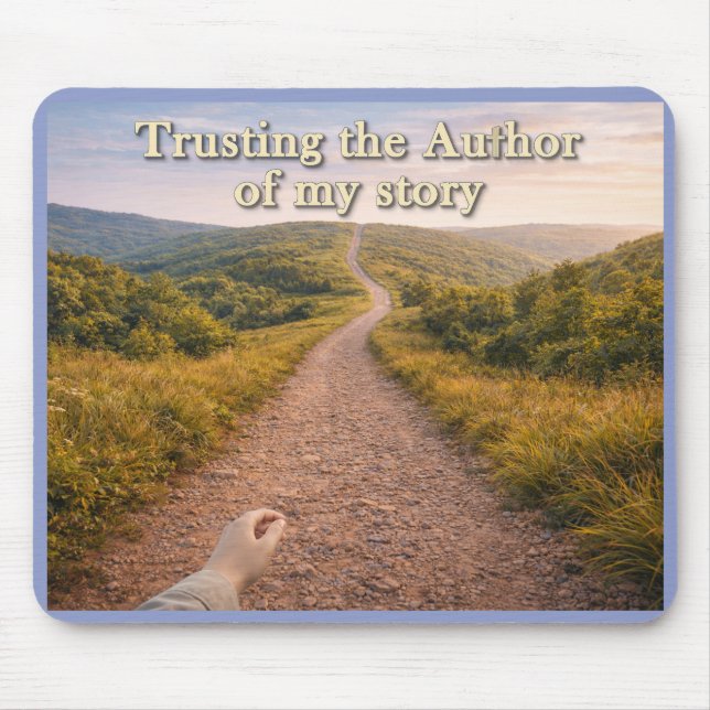 Trusting the Author Mouse Pad (Front)