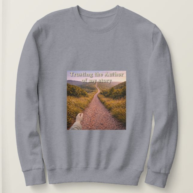 Trusting the Author Sweatshirt (Design Front)