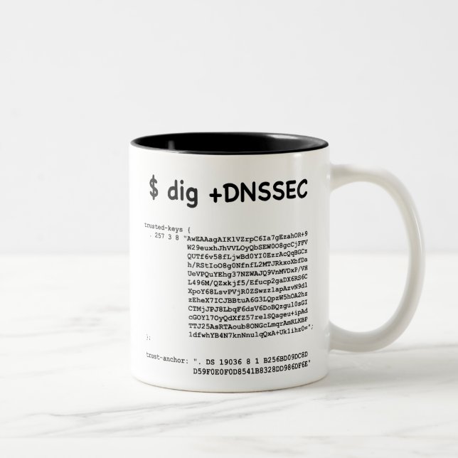 trustmug Two-Tone coffee mug (Right)