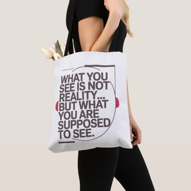 Truth as Designed for You Tote Bag (Close Up)