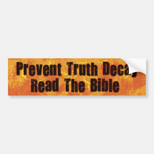Truth Decay 2 Bumper Sticker