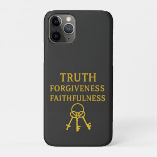Truth, Forgiveness, Faithfulness Phone case