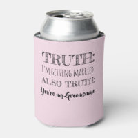 Truth - Funny Groomsman Proposal Light Pink
