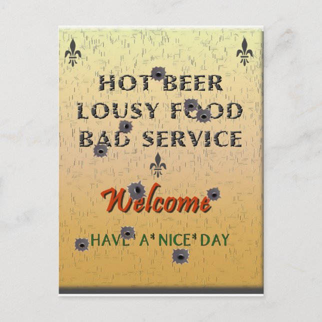 Truth in Advertising Postcard (Front)