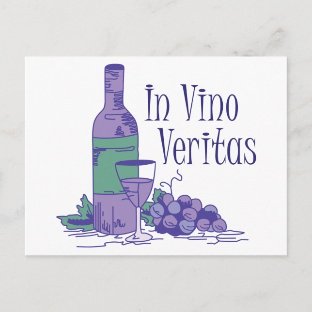 Truth in Wine Postcard (Front)